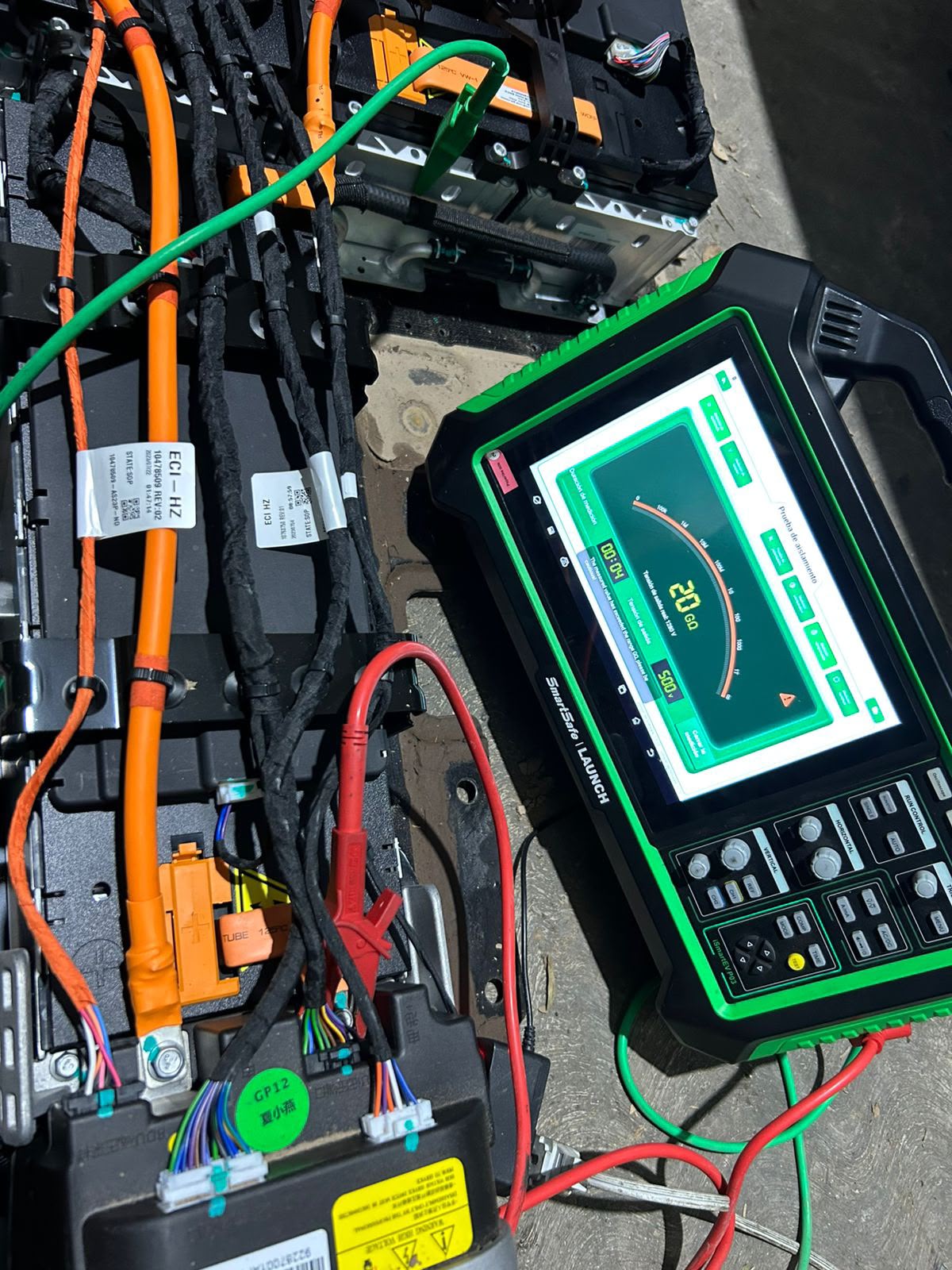 Restauración de baterías y sistema BMS
