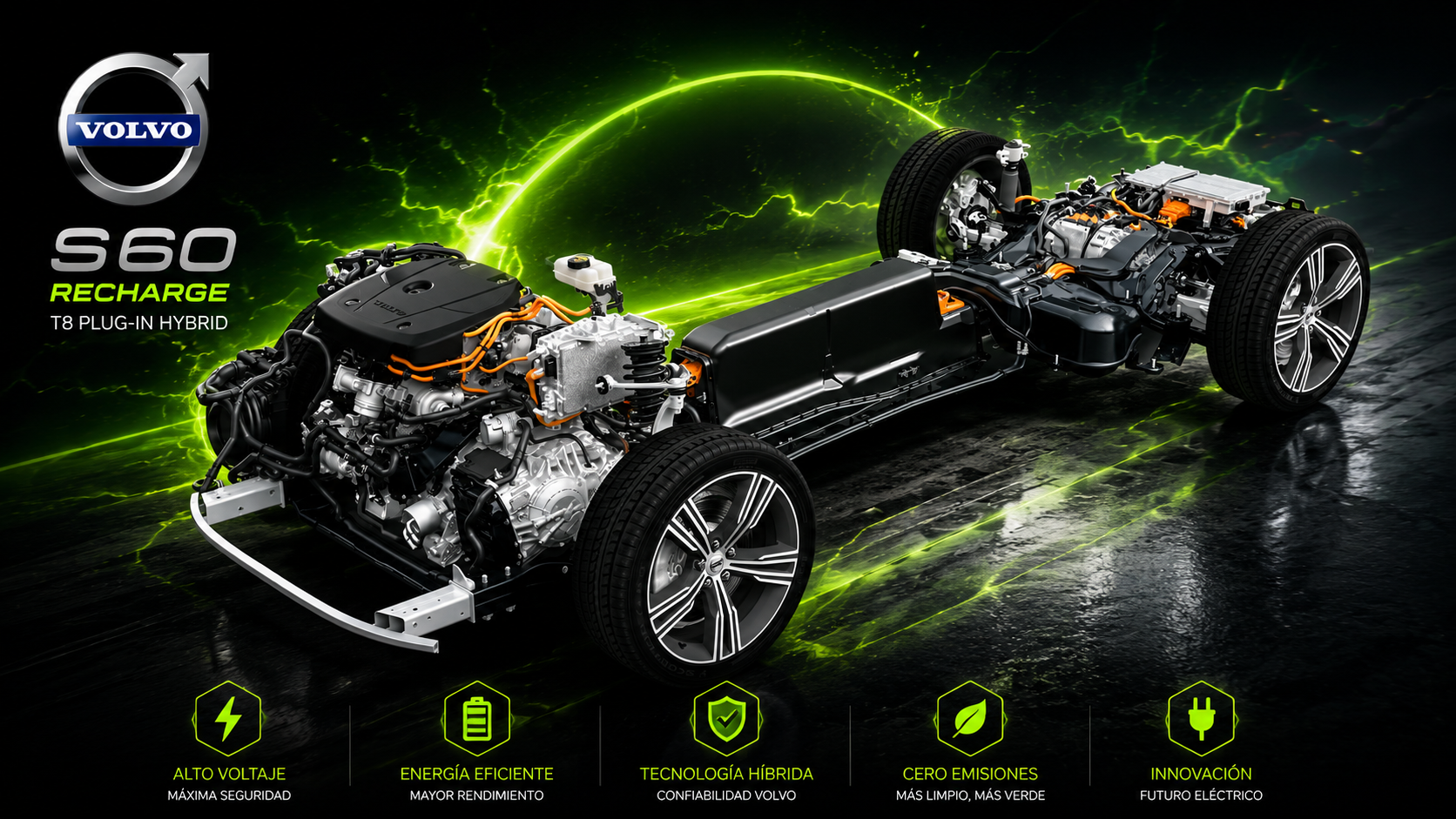 Reparacion de una bateria de Volvo s60
